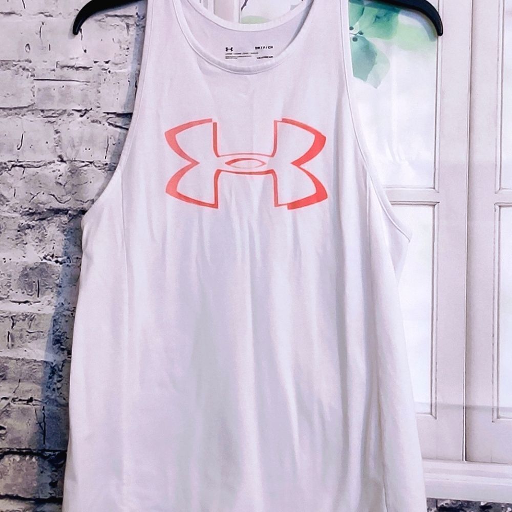 VINTAGE HEATGEAR LOGO COTTON SPANDEX KNIT TANK TOP SIZE S